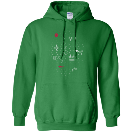 Sweatshirts Irish Green / S Map of Nature Pullover Hoodie