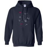 Sweatshirts Navy / S Map of Nature Pullover Hoodie