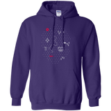 Sweatshirts Purple / S Map of Nature Pullover Hoodie
