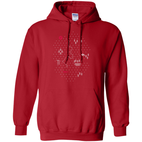 Sweatshirts Red / S Map of Nature Pullover Hoodie