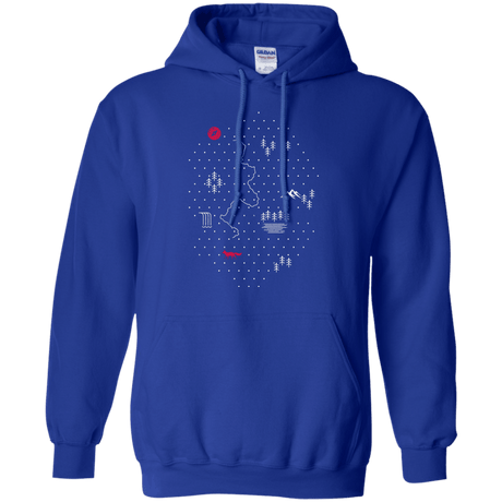 Sweatshirts Royal / S Map of Nature Pullover Hoodie