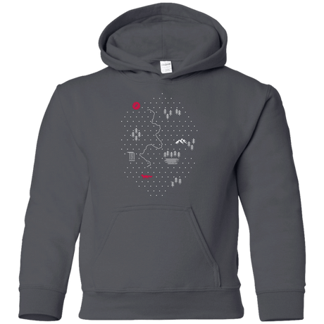 Sweatshirts Charcoal / YS Map of Nature Youth Hoodie