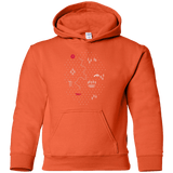 Sweatshirts Orange / YS Map of Nature Youth Hoodie