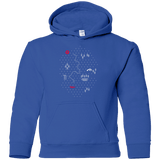 Sweatshirts Royal / YS Map of Nature Youth Hoodie