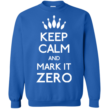 Sweatshirts Royal / Small Mark it Zero Crewneck Sweatshirt