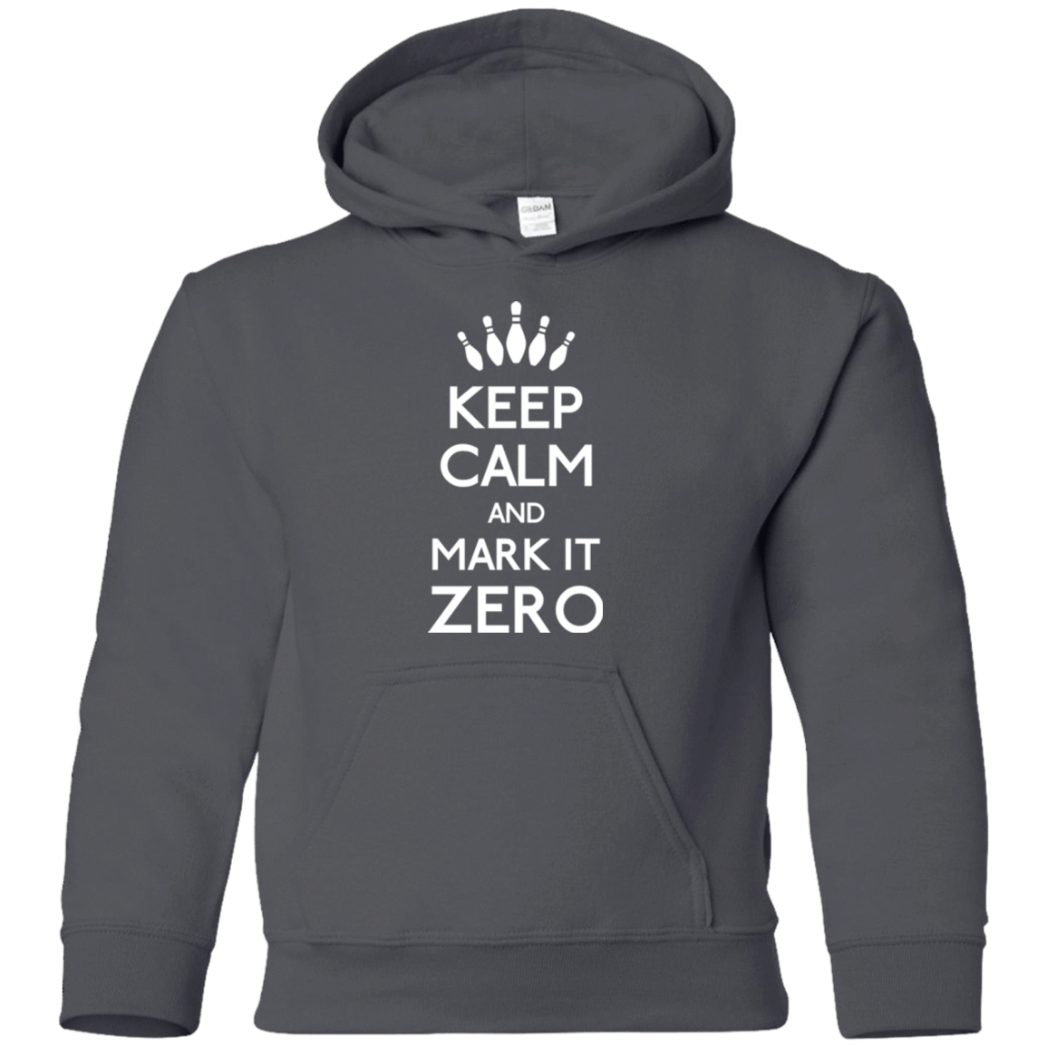 Sweatshirts Charcoal / YS Mark it Zero Youth Hoodie