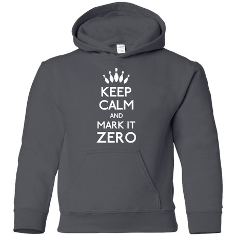 Sweatshirts Charcoal / YS Mark it Zero Youth Hoodie