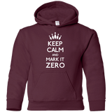 Sweatshirts Maroon / YS Mark it Zero Youth Hoodie