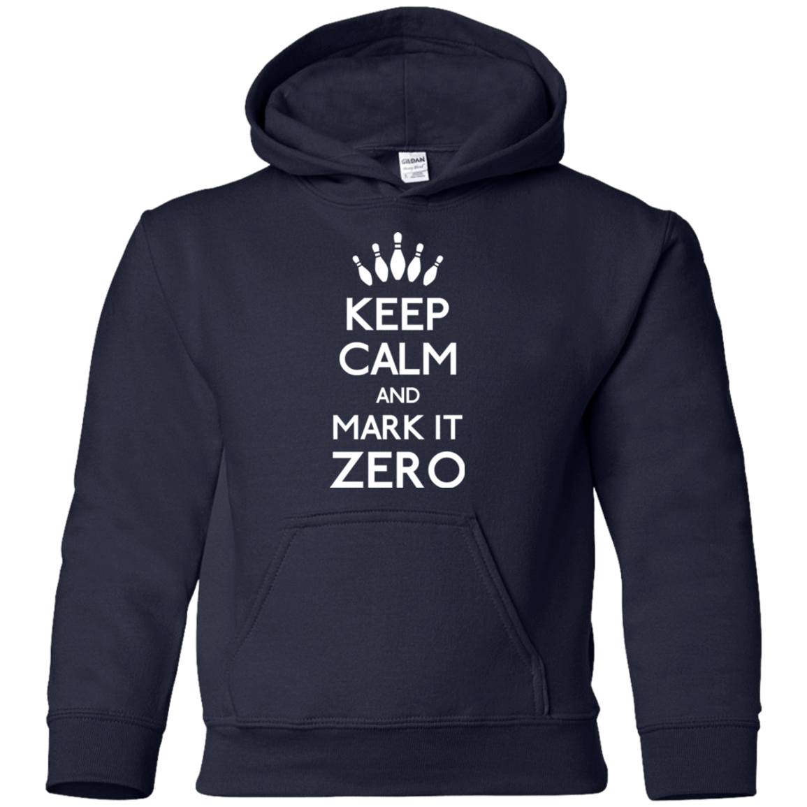 Sweatshirts Navy / YS Mark it Zero Youth Hoodie