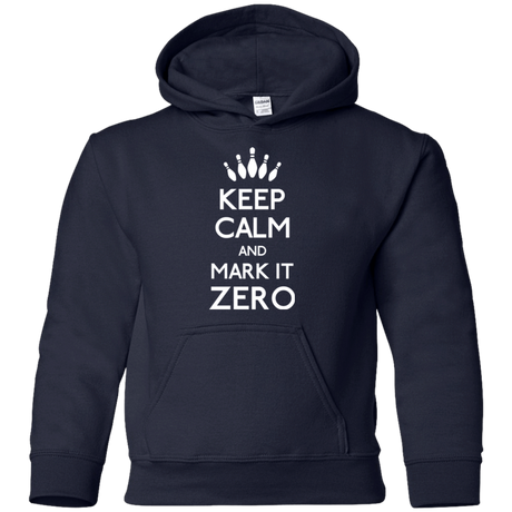 Sweatshirts Navy / YS Mark it Zero Youth Hoodie