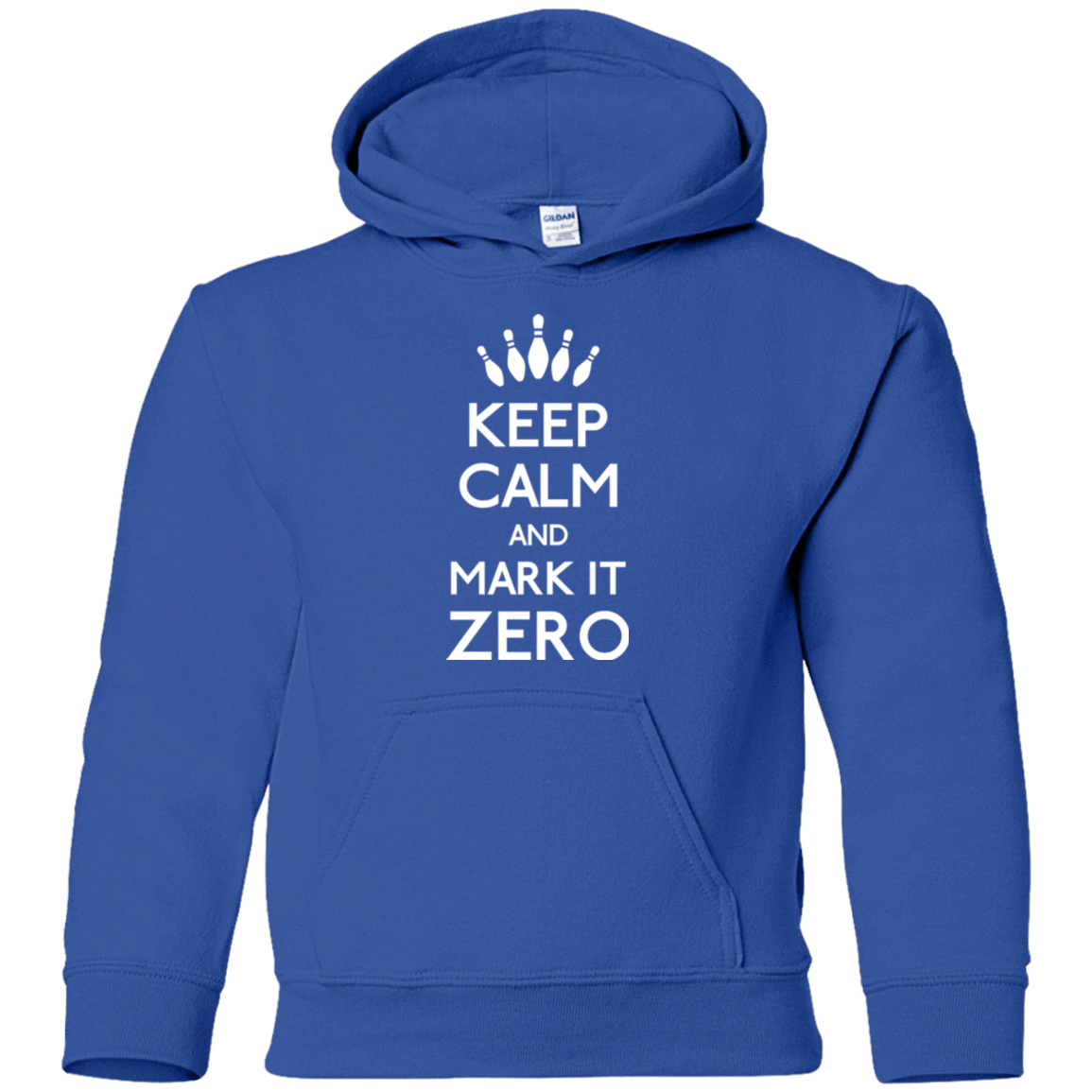 Sweatshirts Royal / YS Mark it Zero Youth Hoodie