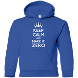 Sweatshirts Royal / YS Mark it Zero Youth Hoodie