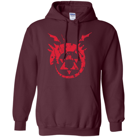 Sweatshirts Maroon / Small Mark of the Serpent Pullover Hoodie