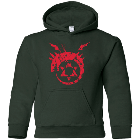 Sweatshirts Forest Green / YS Mark of the Serpent Youth Hoodie