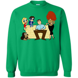 Sweatshirts Irish Green / S Married with Puffs Crewneck Sweatshirt