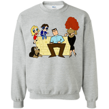 Sweatshirts Sport Grey / S Married with Puffs Crewneck Sweatshirt