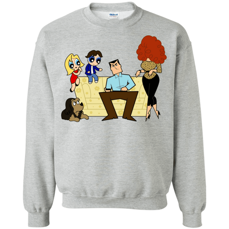 Sweatshirts Sport Grey / S Married with Puffs Crewneck Sweatshirt