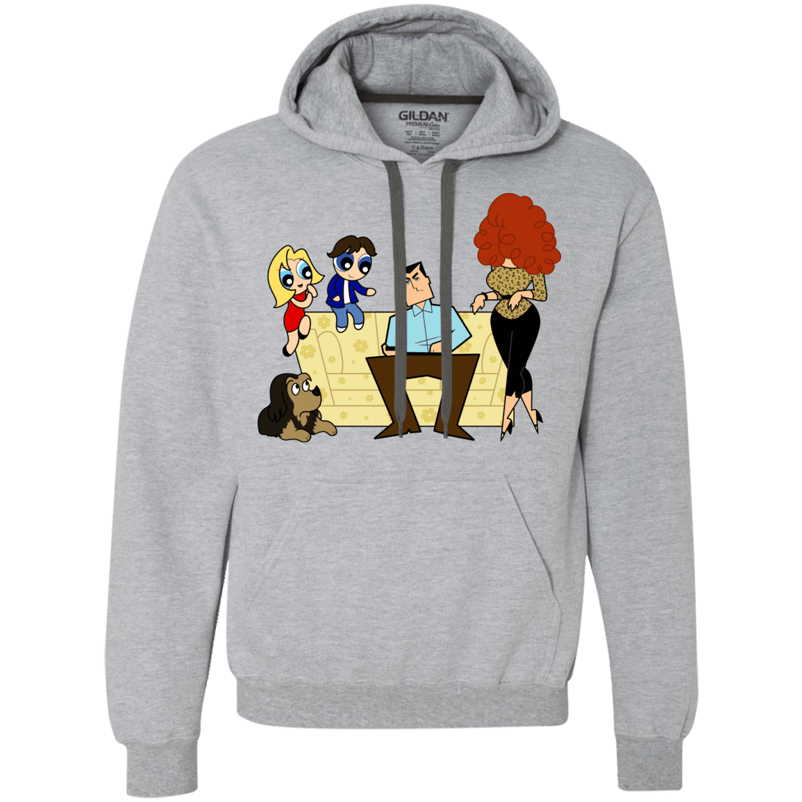 Sweatshirts Sport Grey / L Married with Puffs Premium Fleece Hoodie