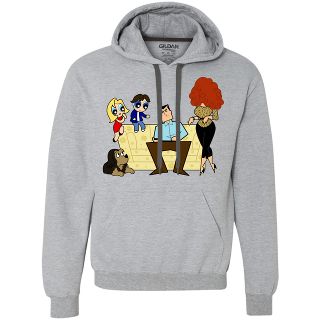 Sweatshirts Sport Grey / L Married with Puffs Premium Fleece Hoodie