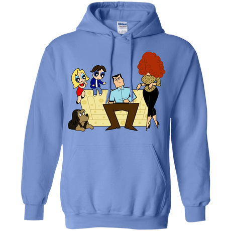 Sweatshirts Carolina Blue / S Married with Puffs Pullover Hoodie