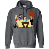 Sweatshirts Dark Heather / S Married with Puffs Pullover Hoodie