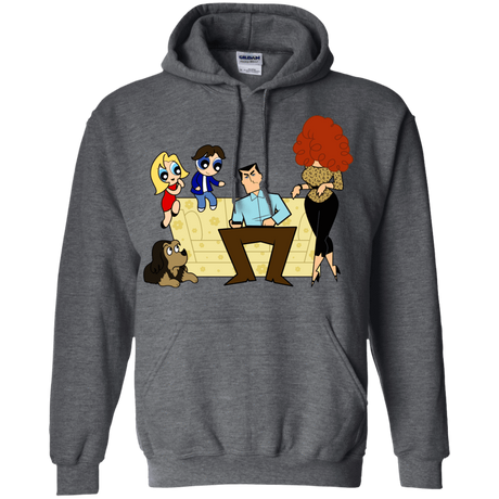 Sweatshirts Dark Heather / S Married with Puffs Pullover Hoodie