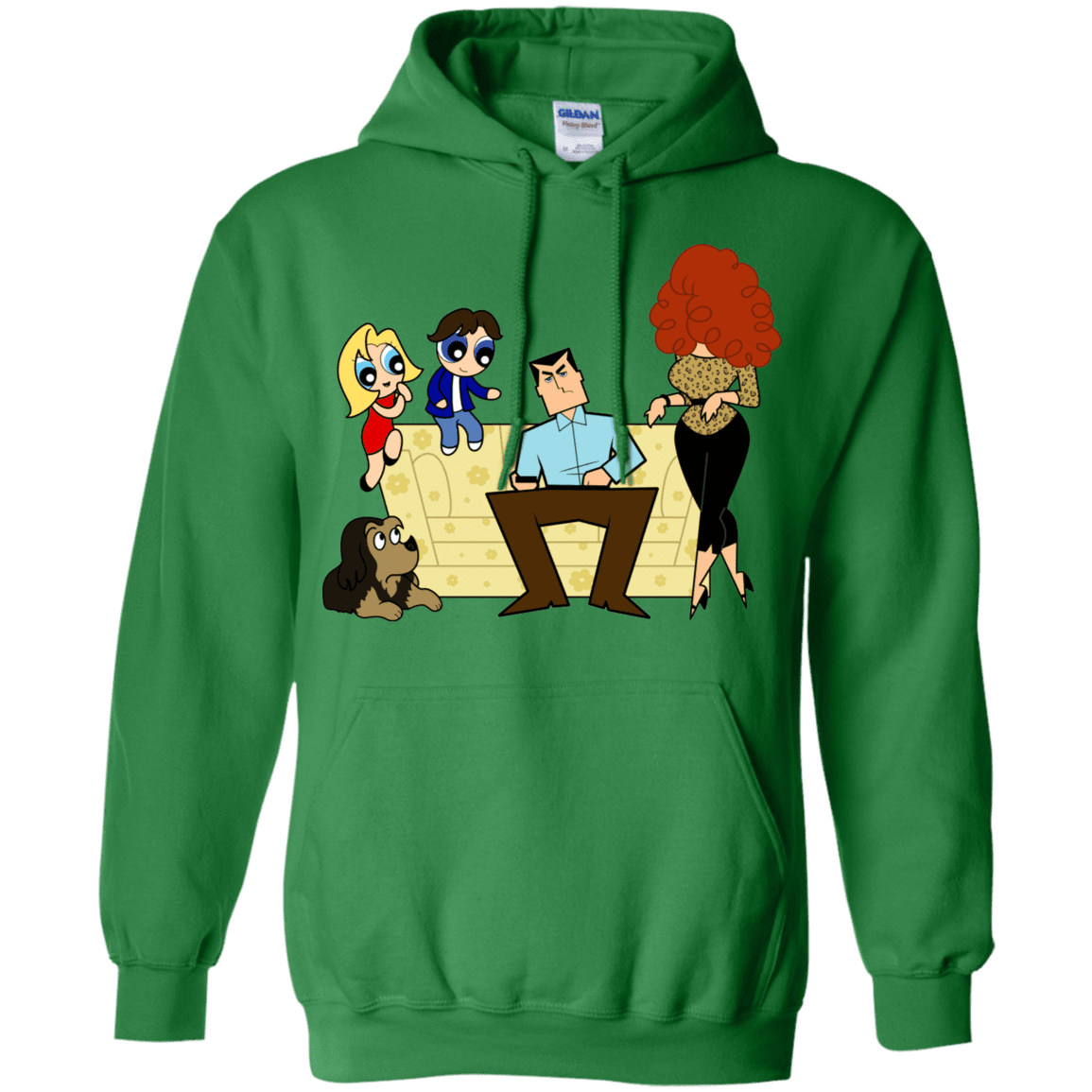 Sweatshirts Irish Green / S Married with Puffs Pullover Hoodie