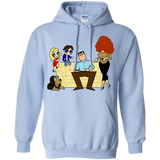 Sweatshirts Light Blue / S Married with Puffs Pullover Hoodie