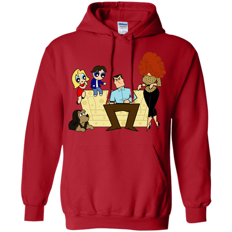 Sweatshirts Red / S Married with Puffs Pullover Hoodie