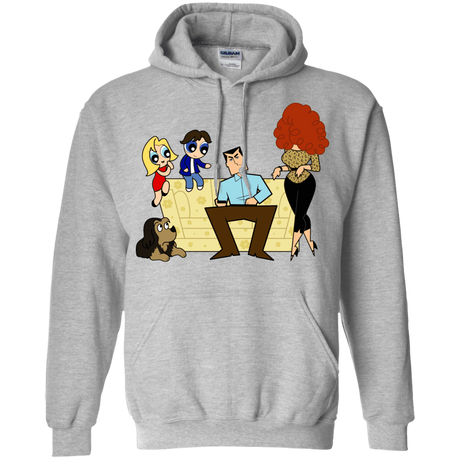 Sweatshirts Sport Grey / S Married with Puffs Pullover Hoodie