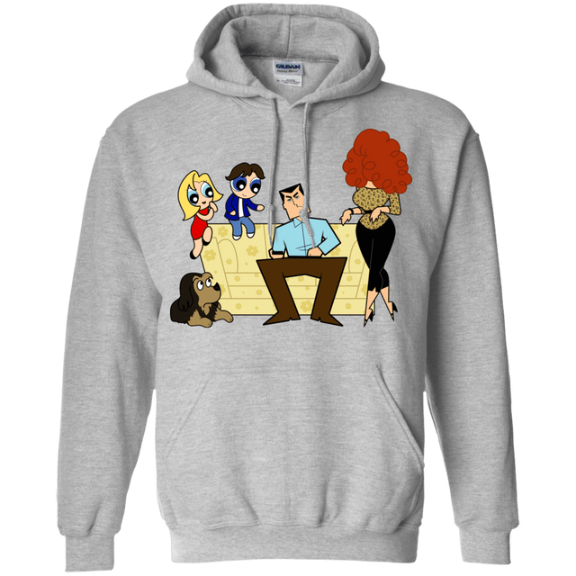 Sweatshirts Sport Grey / S Married with Puffs Pullover Hoodie