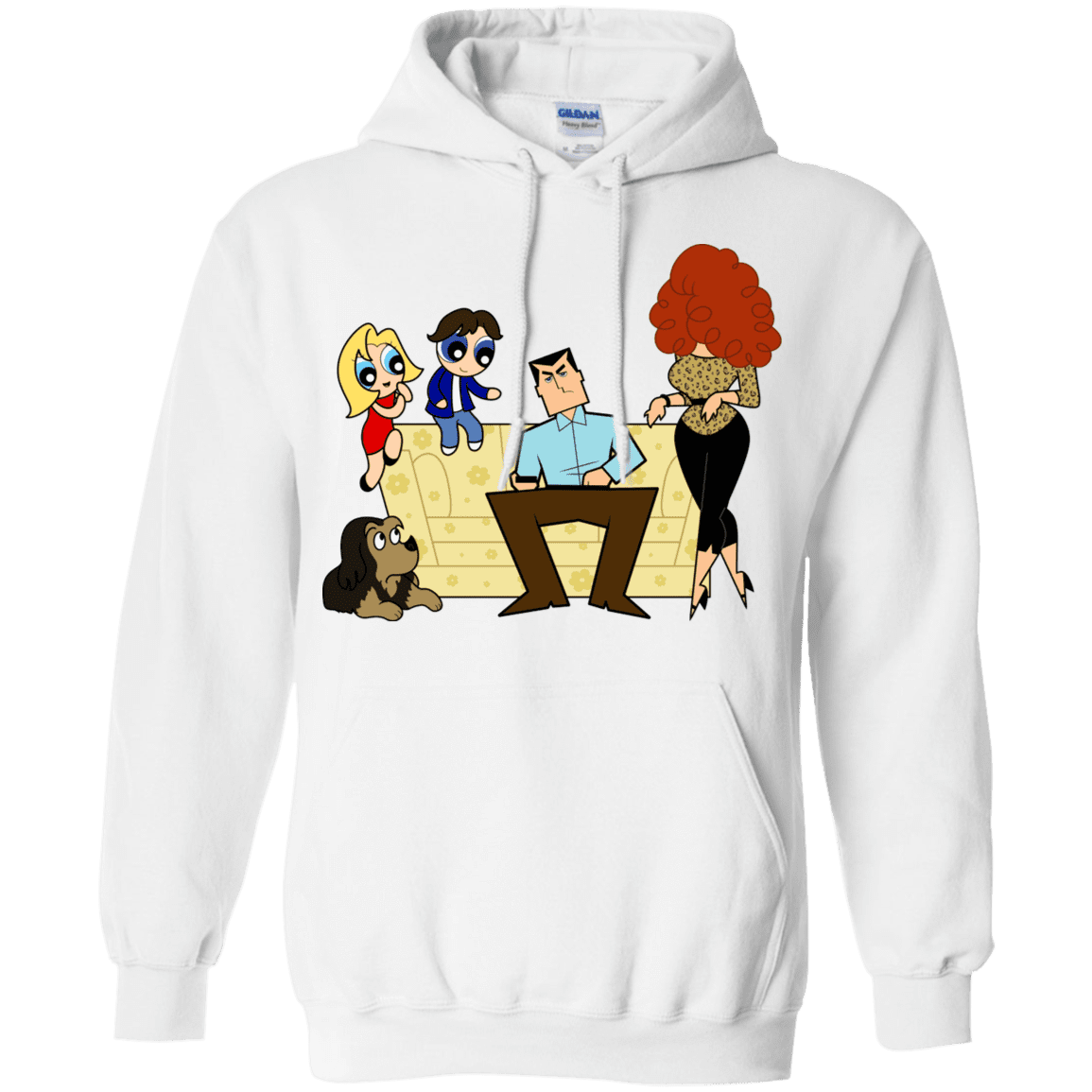 Sweatshirts White / S Married with Puffs Pullover Hoodie