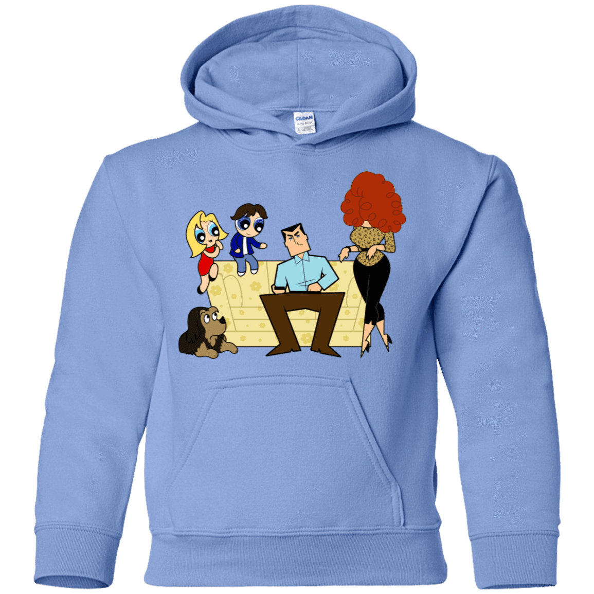 Sweatshirts Carolina Blue / YS Married with Puffs Youth Hoodie