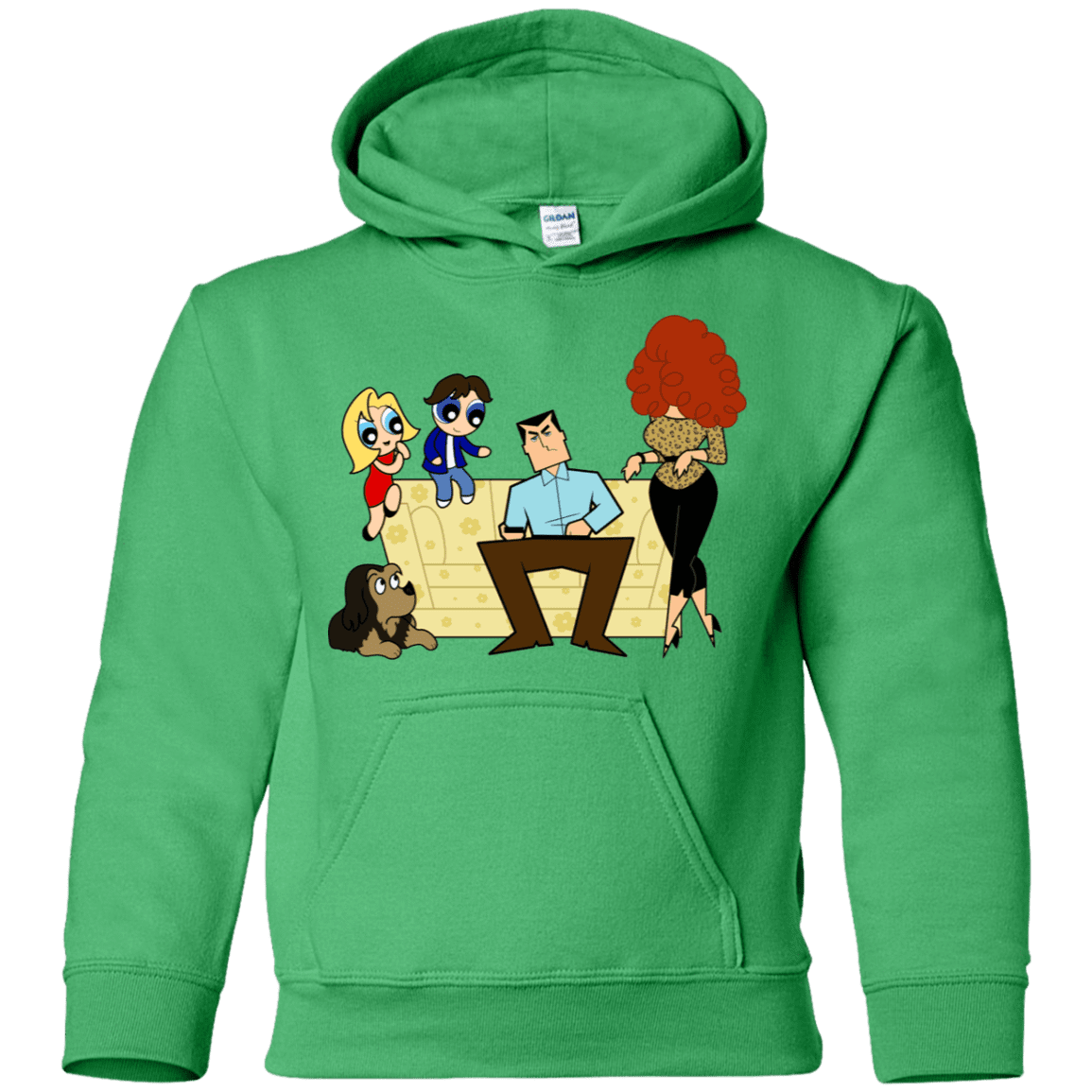 Sweatshirts Irish Green / YS Married with Puffs Youth Hoodie