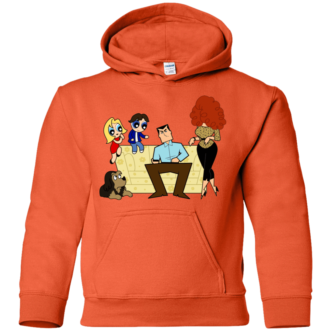 Sweatshirts Orange / YS Married with Puffs Youth Hoodie