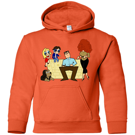 Sweatshirts Orange / YS Married with Puffs Youth Hoodie