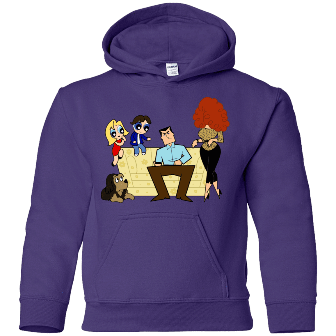 Sweatshirts Purple / YS Married with Puffs Youth Hoodie