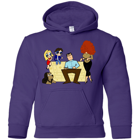 Sweatshirts Purple / YS Married with Puffs Youth Hoodie