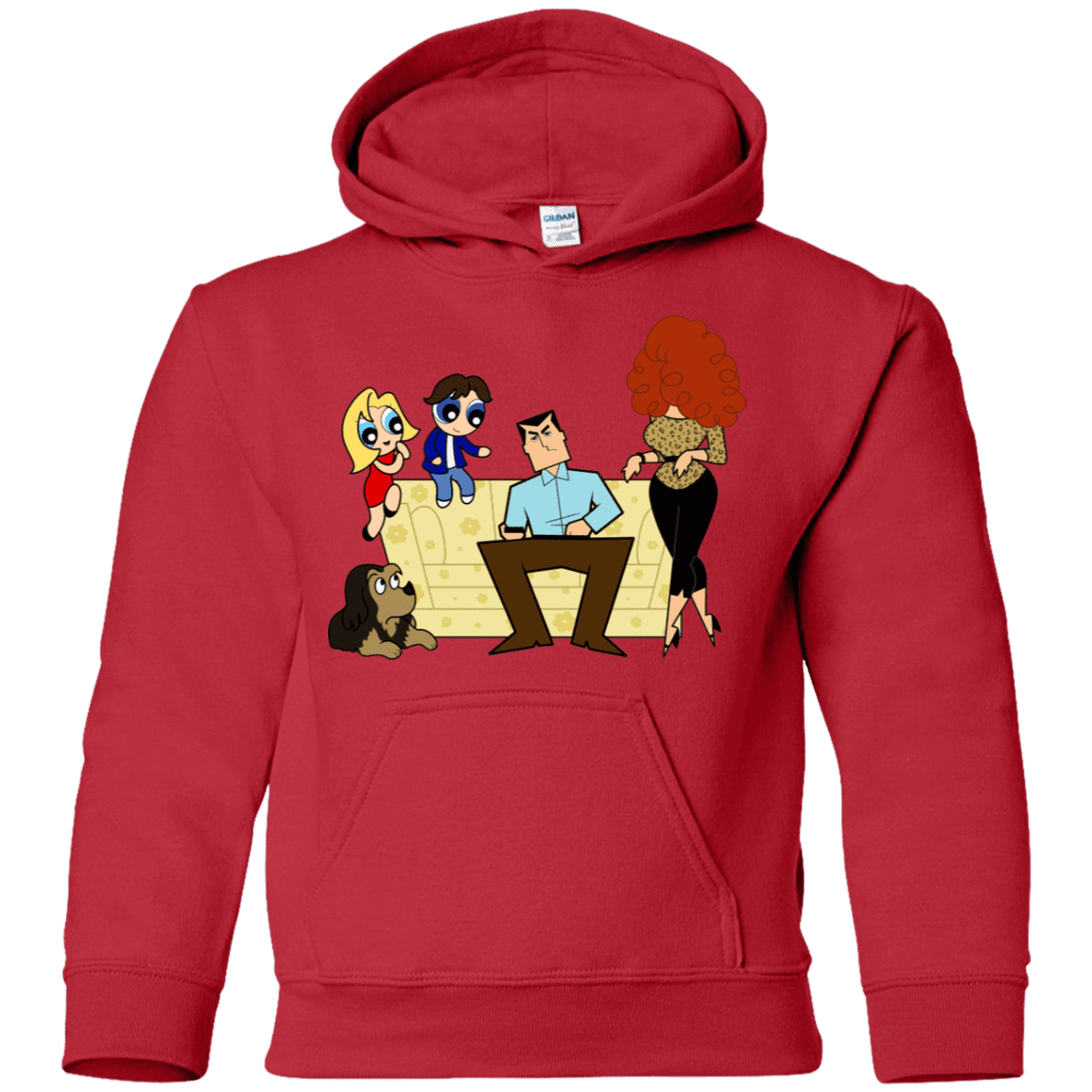 Sweatshirts Red / YS Married with Puffs Youth Hoodie