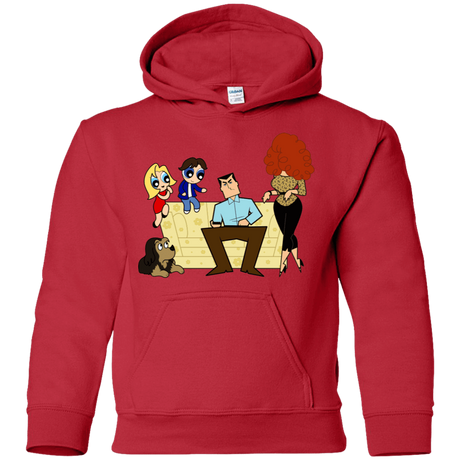 Sweatshirts Red / YS Married with Puffs Youth Hoodie