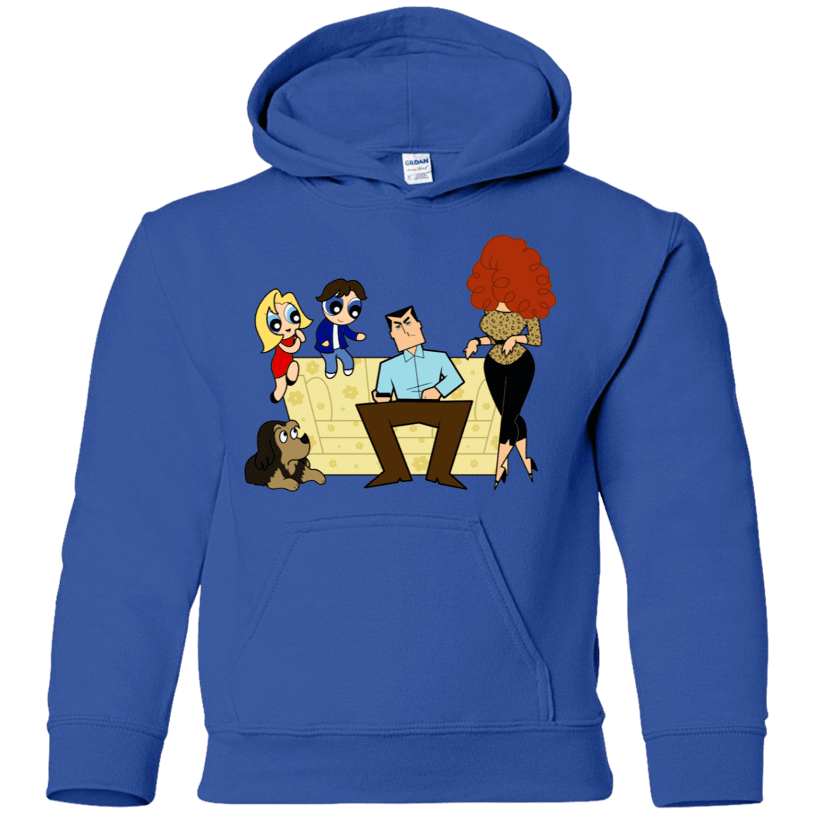 Sweatshirts Royal / YS Married with Puffs Youth Hoodie