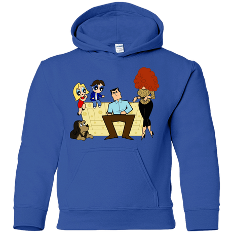 Sweatshirts Royal / YS Married with Puffs Youth Hoodie