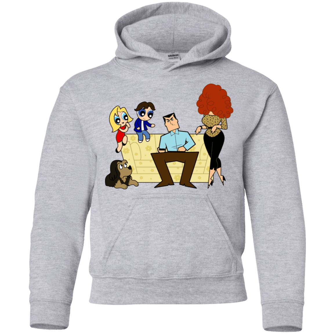 Sweatshirts Sport Grey / YS Married with Puffs Youth Hoodie