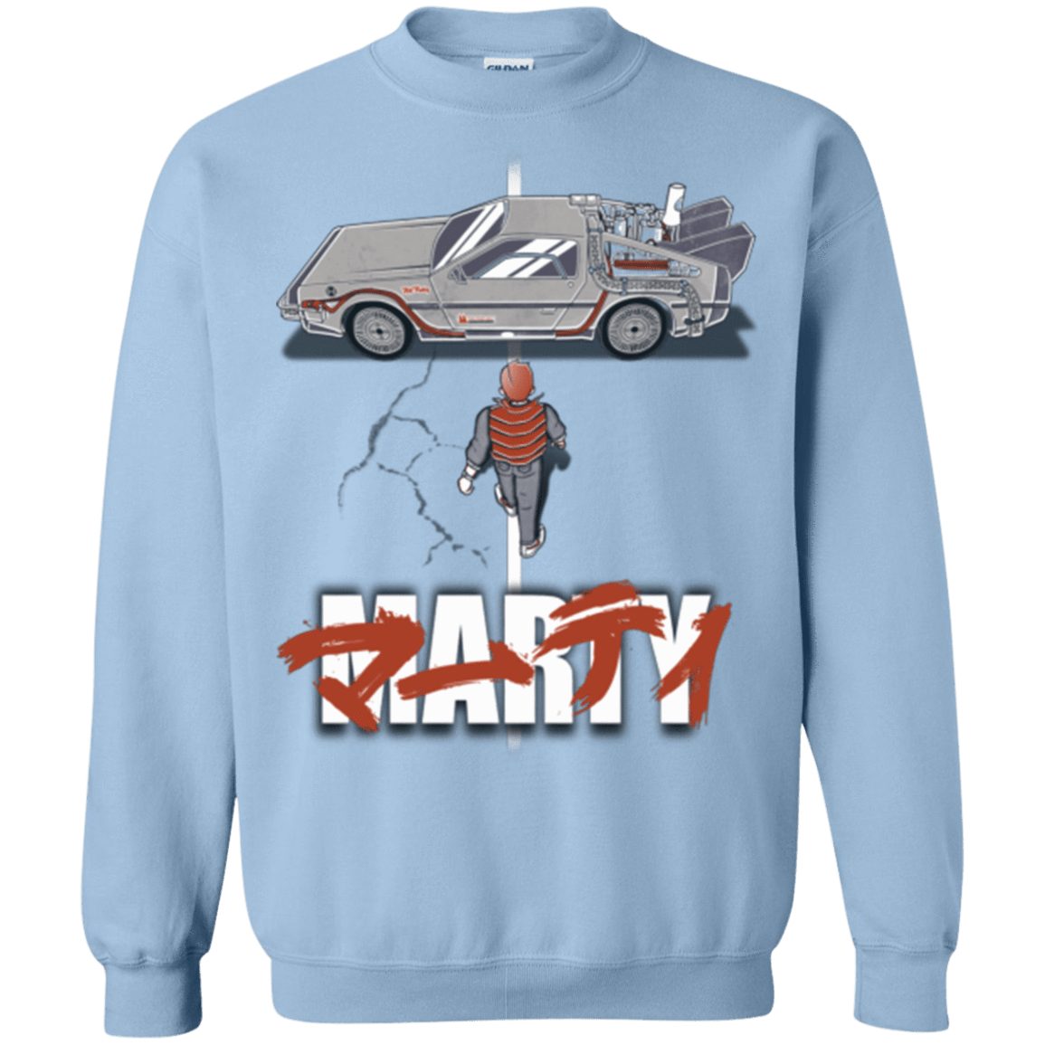 Sweatshirts Light Blue / Small Marty 2015 Crewneck Sweatshirt