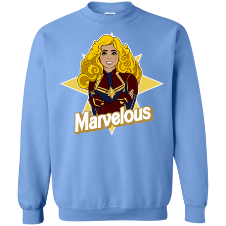 Sweatshirts Carolina Blue / S Marvelous Crewneck Sweatshirt