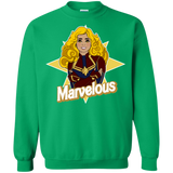 Sweatshirts Irish Green / S Marvelous Crewneck Sweatshirt