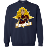 Sweatshirts Navy / S Marvelous Crewneck Sweatshirt
