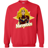 Sweatshirts Red / S Marvelous Crewneck Sweatshirt