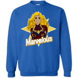 Sweatshirts Royal / S Marvelous Crewneck Sweatshirt