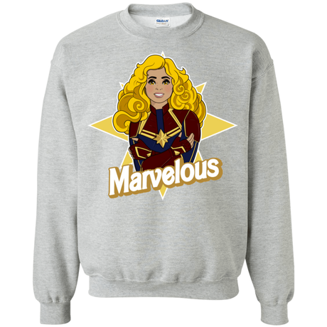 Sweatshirts Sport Grey / S Marvelous Crewneck Sweatshirt